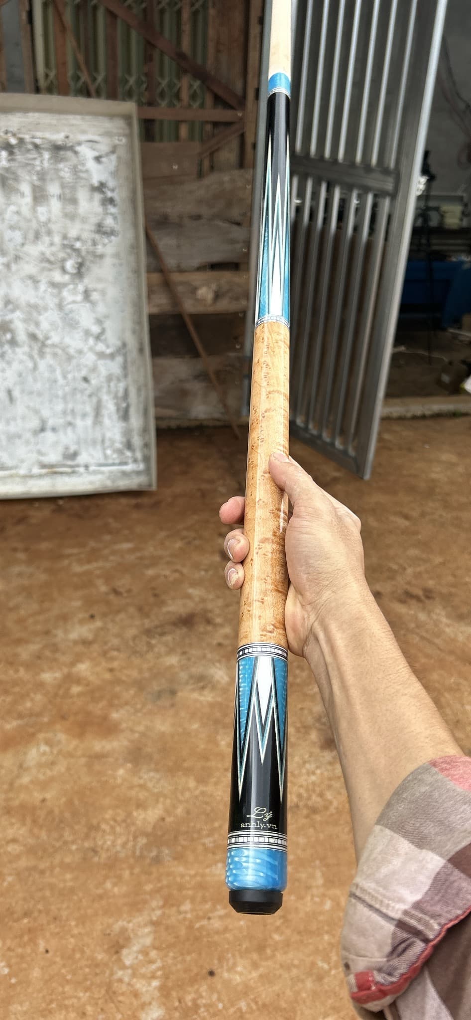Cơ bida 3C chỉa xanh