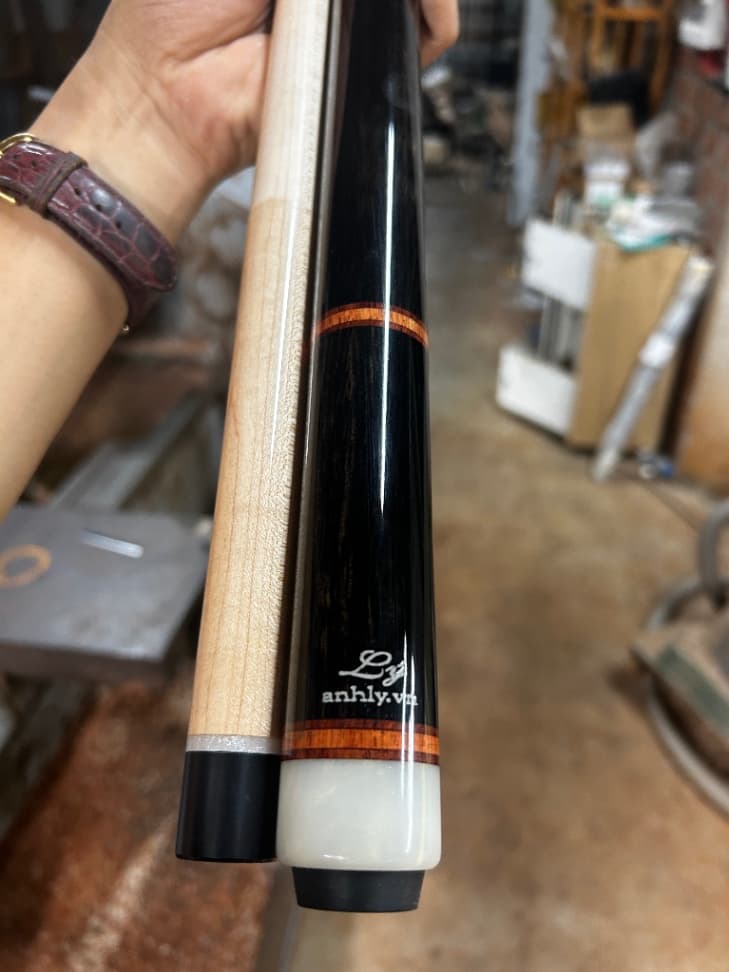 Cơ bida lỗ black ebony thumbnail 3